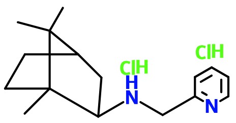 (image for) MC085299 (1R-exo)-N-(1,7,7-Trimethylbicyclo[2.2.1]hept-2-yl)-2-pyridinemethanamine dihydrochloride